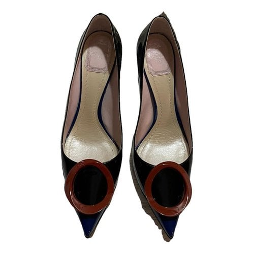 Pre-owned Dior Leather Heels In Multicolour