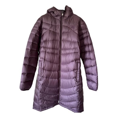 Pre-owned The North Face Puffer In Purple