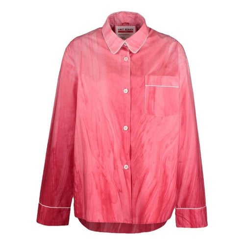 Pre-owned Umit Benan Shirt In Pink