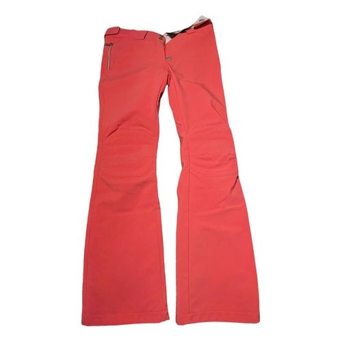 Pre-owned J. Lindeberg Trousers In Pink