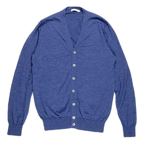 Pre-owned Suitsupply Wool Pull In Blue