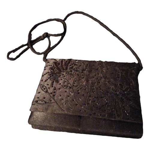 Pre-owned Custommade Silk Handbag In Black