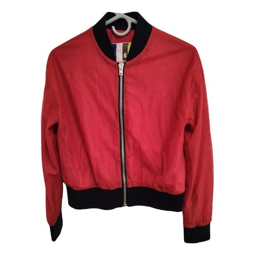 Pre-owned Msgm Jacket In Red