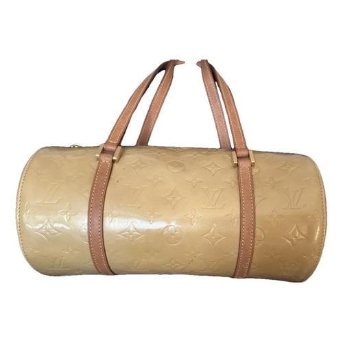 Pre-owned Louis Vuitton Bedford Leather Handbag In Camel