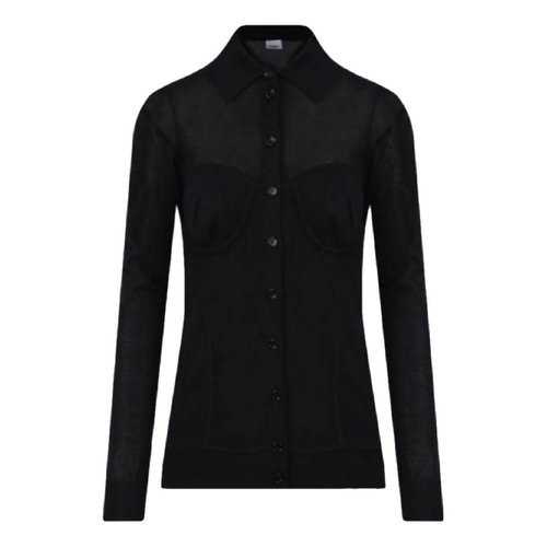 Pre-owned Burberry Cashmere Shirt In Black