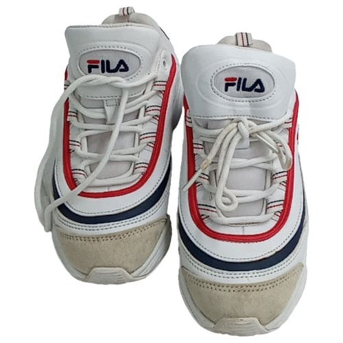 Pre-owned Fila Trainers In White