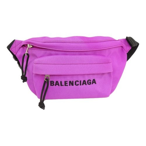 Pre-owned Balenciaga Crossbody Bag In Purple