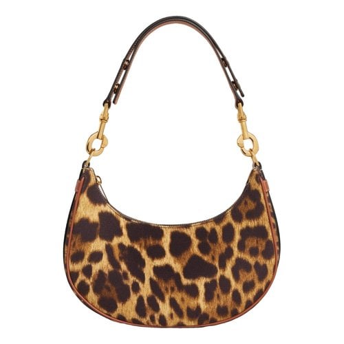 Pre-owned Celine Ava Leather Handbag In Multicolour