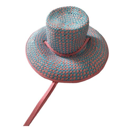 Pre-owned Lele Sadoughi Hat In Multicolour