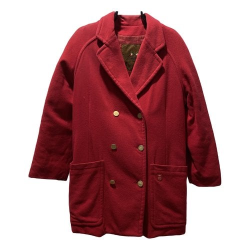 Pre-owned Valentino By Mario Valentino Parka In Red