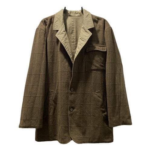 Pre-owned Dior Trench In Brown