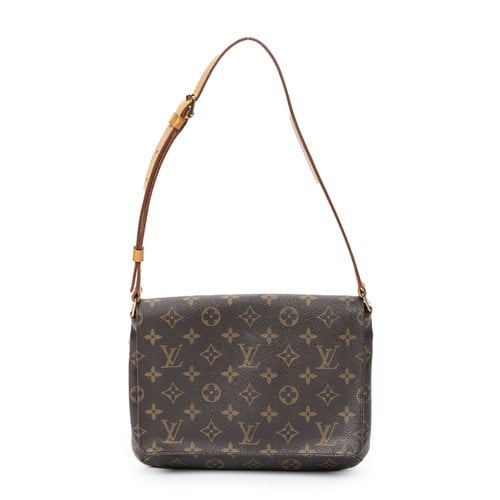 Pre-owned Louis Vuitton Musette Tango Handbag In Brown
