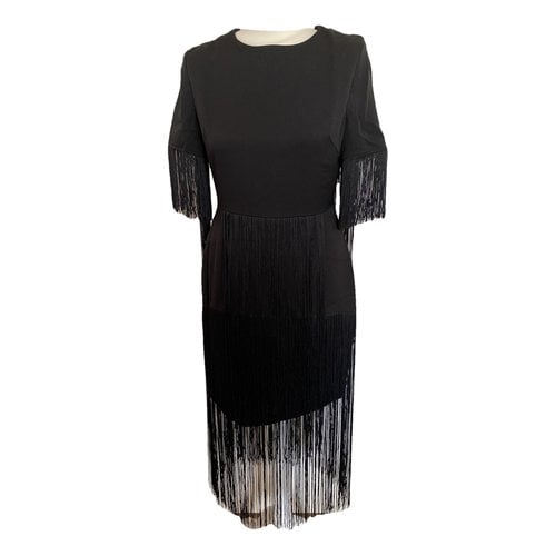 Pre-owned Lavish Alice Mid-length Dress In Black
