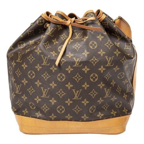 Pre-owned Louis Vuitton Néonoé Leather Handbag In Brown