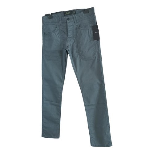 Pre-owned Jeckerson Trousers In Grey