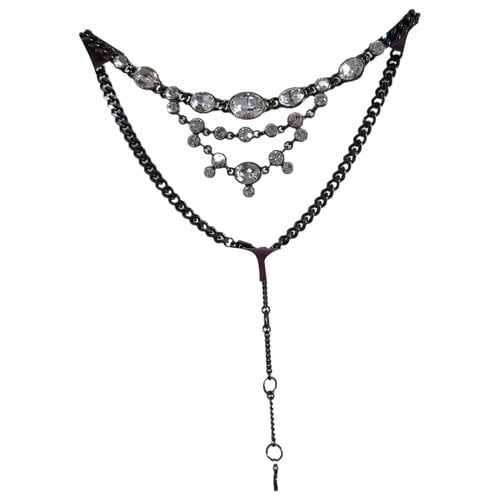 Pre-owned Givenchy Necklace In Black