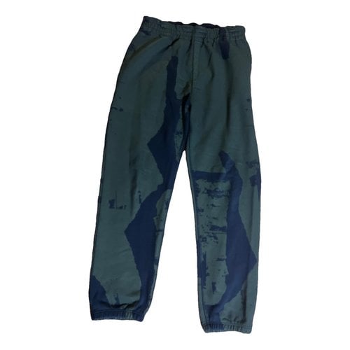Pre-owned Golden Goose Trousers In Grey