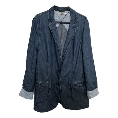 Pre-owned Manoukian Jacket In Blue