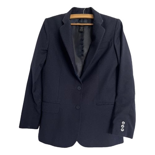 Pre-owned Marc By Marc Jacobs Blazer In Navy