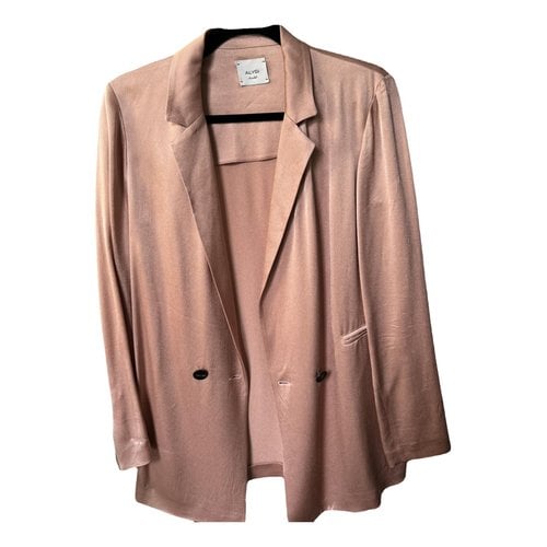 Pre-owned Alysi Blazer In Pink
