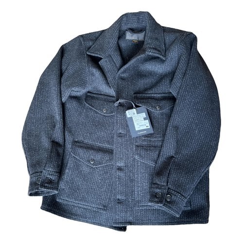 Pre-owned Filson Wool Jacket In Anthracite
