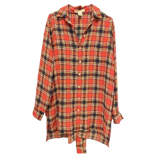 Pre-owned Marc Jacobs Silk Shirt In Red