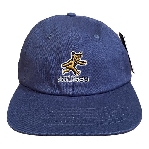 Pre-owned Stussy Hat In Navy