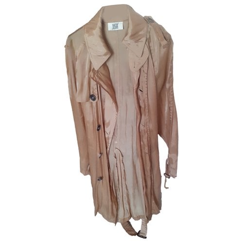 Pre-owned Jean Paul Gaultier Trench Coat In Gold