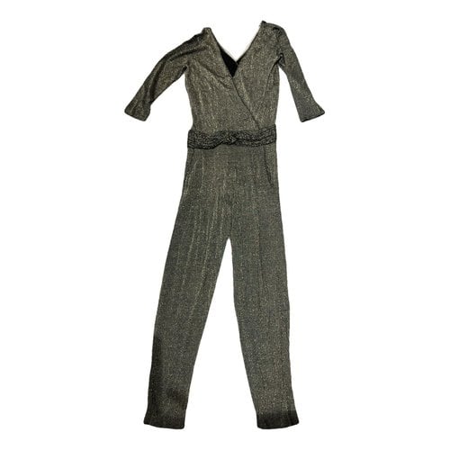 Pre-owned Patrizia Pepe Jumpsuit In Gold