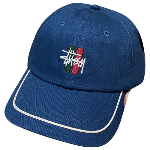 Pre-owned Stussy Hat In Blue