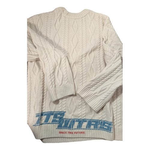 Pre-owned Ttswtrs Wool Knitwear In White