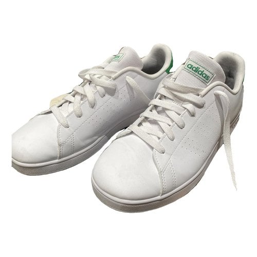Pre-owned Adidas Originals Stan Smith Low Trainers In White