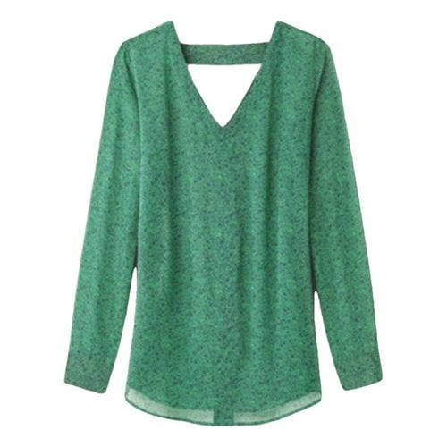 Pre-owned Cabi Blouse In Green