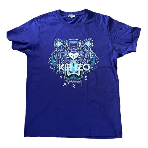 Pre-owned Kenzo Tiger T-shirt In Purple