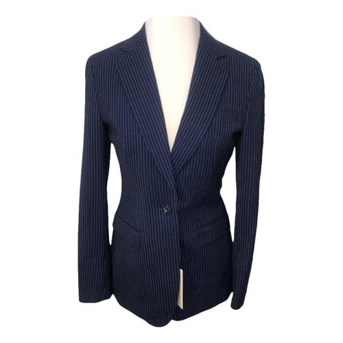 Pre-owned Suistudio Wool Suit Jacket In Blue