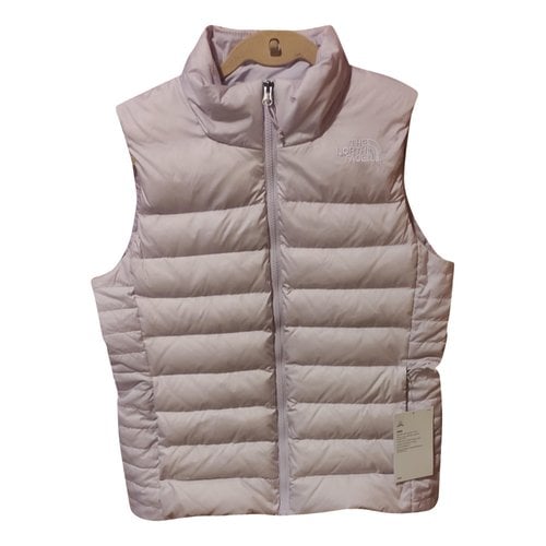 Pre-owned The North Face Short Vest In Purple