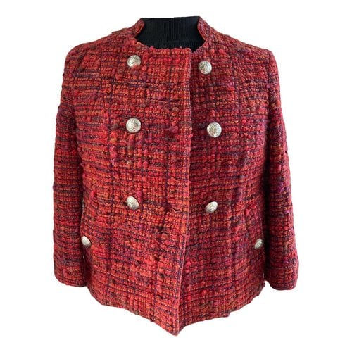 Pre-owned Etro Wool Jacket In Red