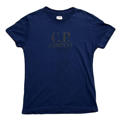 Pre-owned C.p. Company T-shirt In Navy