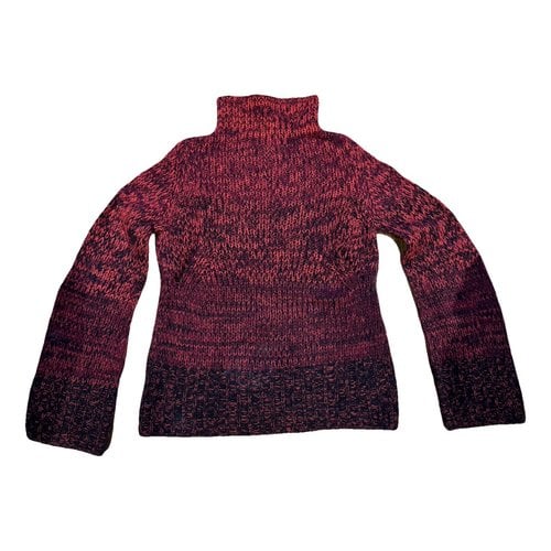 Pre-owned Zadig & Voltaire Cashmere Jumper In Red