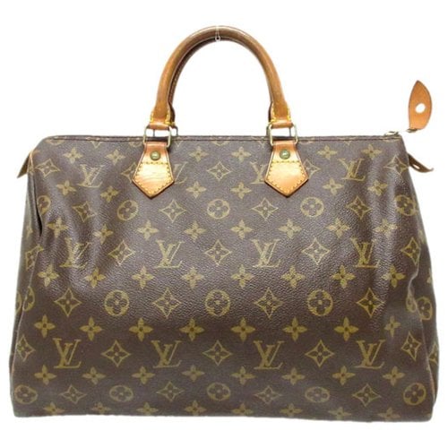 Pre-owned Louis Vuitton Speedy Handbag In Brown