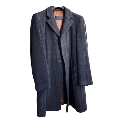 Pre-owned Daniel Hechter Cashmere Coat In Anthracite