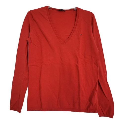 Pre-owned Tommy Hilfiger Jumper In Red