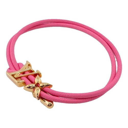 Pre-owned Louis Vuitton Blooming Bracelet In Pink