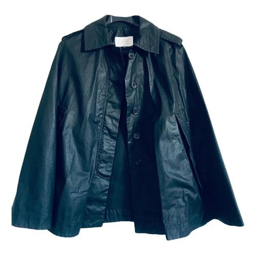 Pre-owned Marc By Marc Jacobs Trench Coat In Black