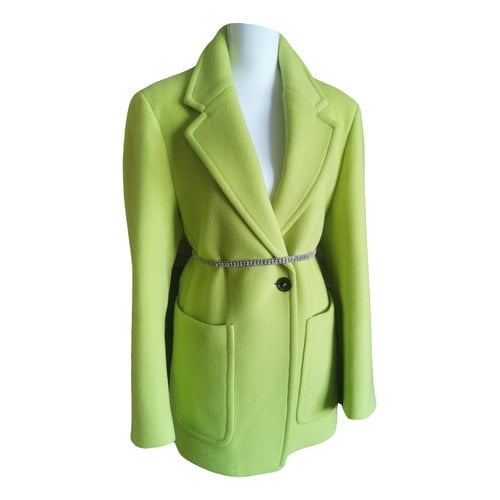 Pre-owned Msgm Wool Coat In Other