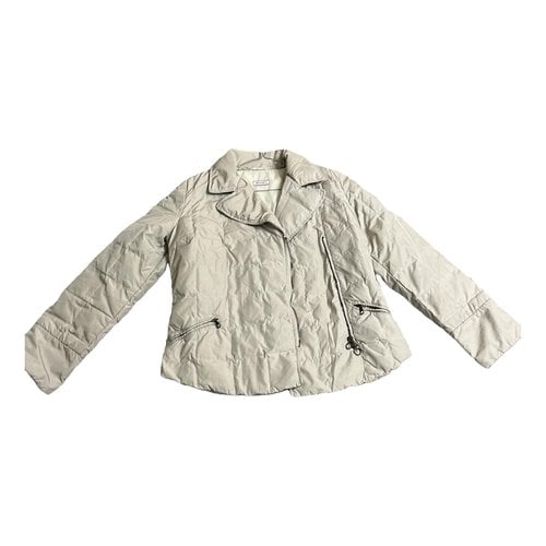 Pre-owned Max & Co Puffer In Beige