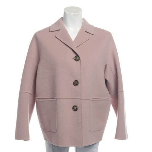 Pre-owned Max Mara Wool Jacket In Pink