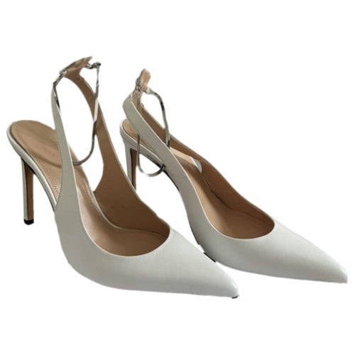Pre-owned Iro Spring Summer 2020 Leather Heels In White