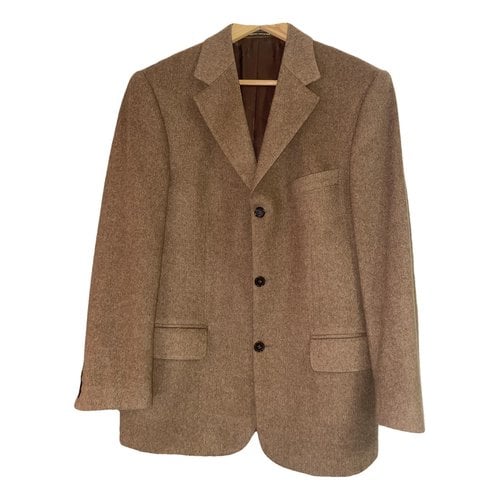 Pre-owned Daniel Hechter Cashmere Suit In Brown