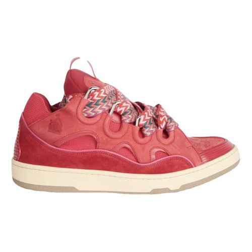 Pre-owned Lanvin Trainers In Pink